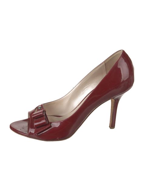 christian Dior patent leather pumps